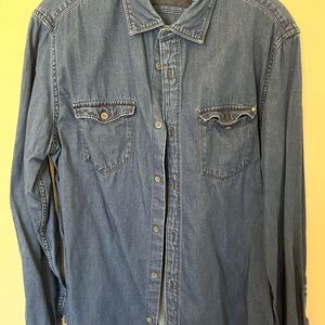 Calvin Klein Jeans Denim Button Down Shirt